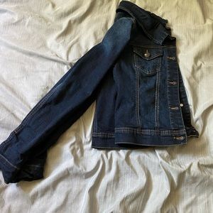 Dark wash jean jacket